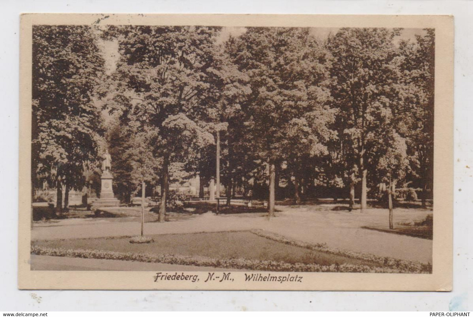 NEUMARK - FRIEDEBERG / STRZELCE - KRAJENSKIE, Wilhelmsplatz, 1926 Post. Gelaufen - Neumark