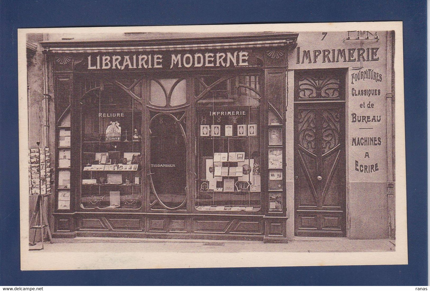 CPA [43] Haute Loire > Brioude Commerce Shop Front Devanture Magasin Deltiology - Brioude