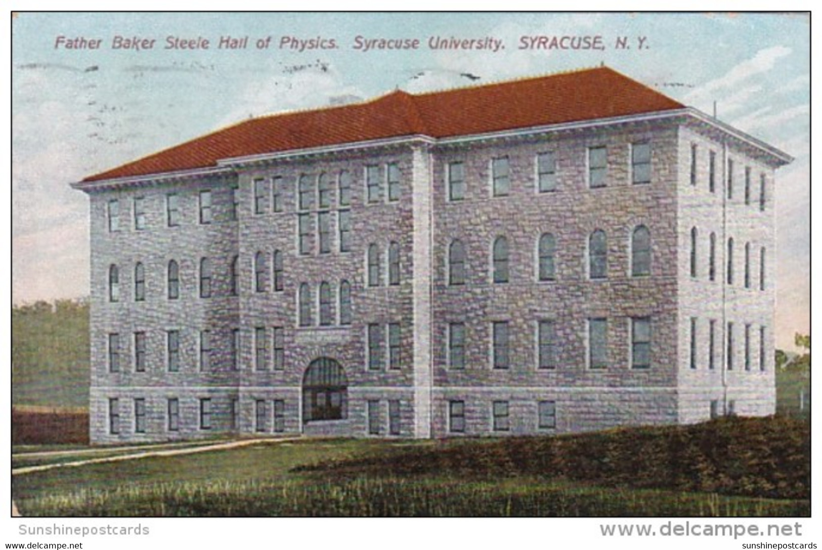 New York Syracuse Father Baker Steele Hall Of Phsyics Syracuse University - Syracuse