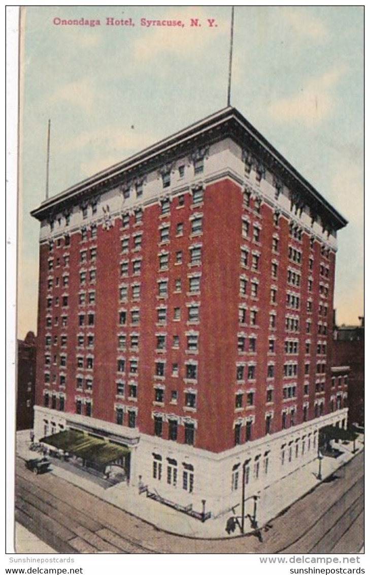 New York Syracuse The Onondaga Hotel 1914 - Syracuse