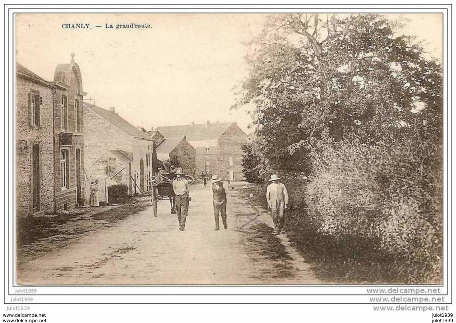 CHANLY ..--  La Grand' Route . 1925 Vers LONDRES ( Miss Kaethleen BATES ). Voir Verso . - Wellin