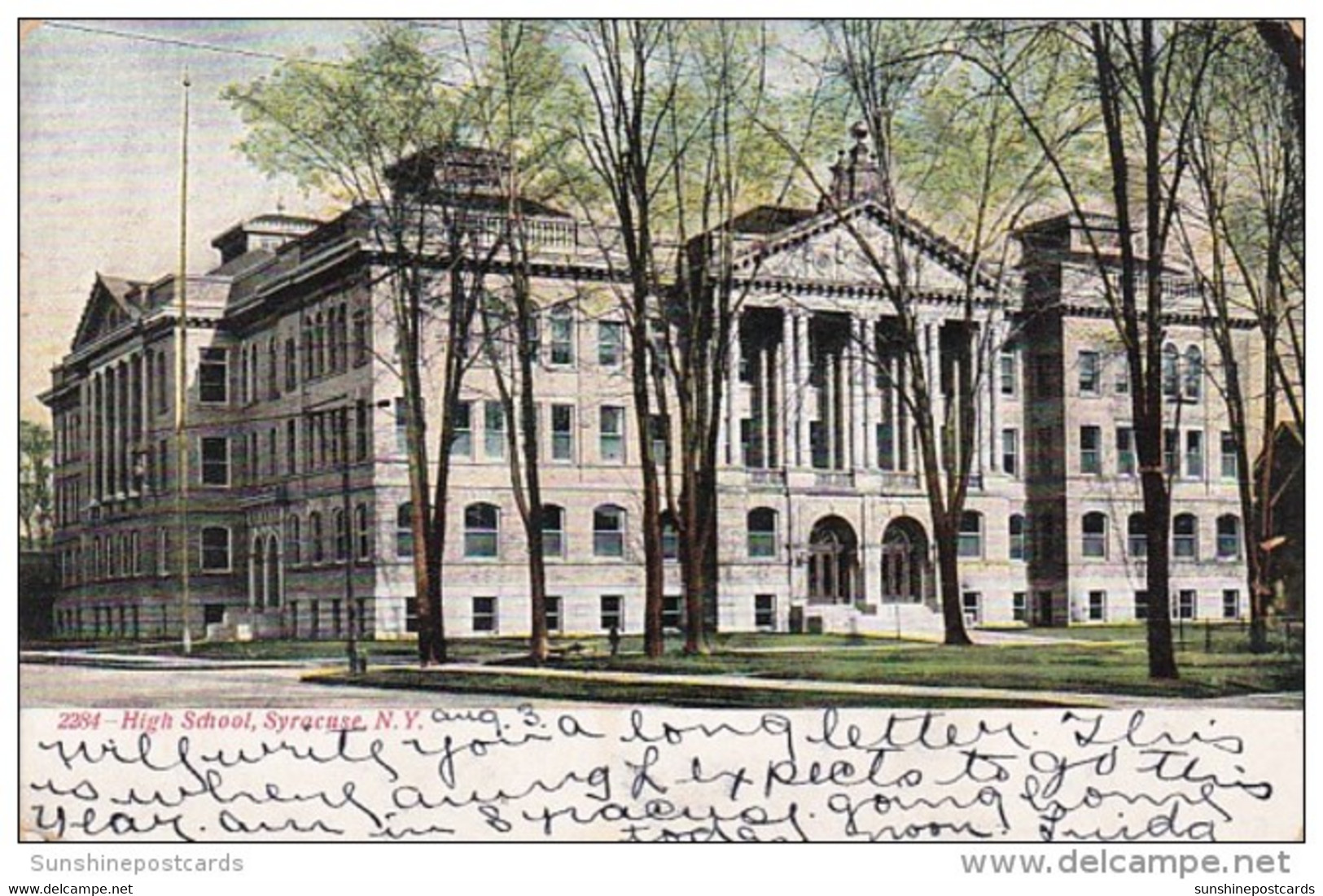 New York Syracuse High School 1907 - Syracuse