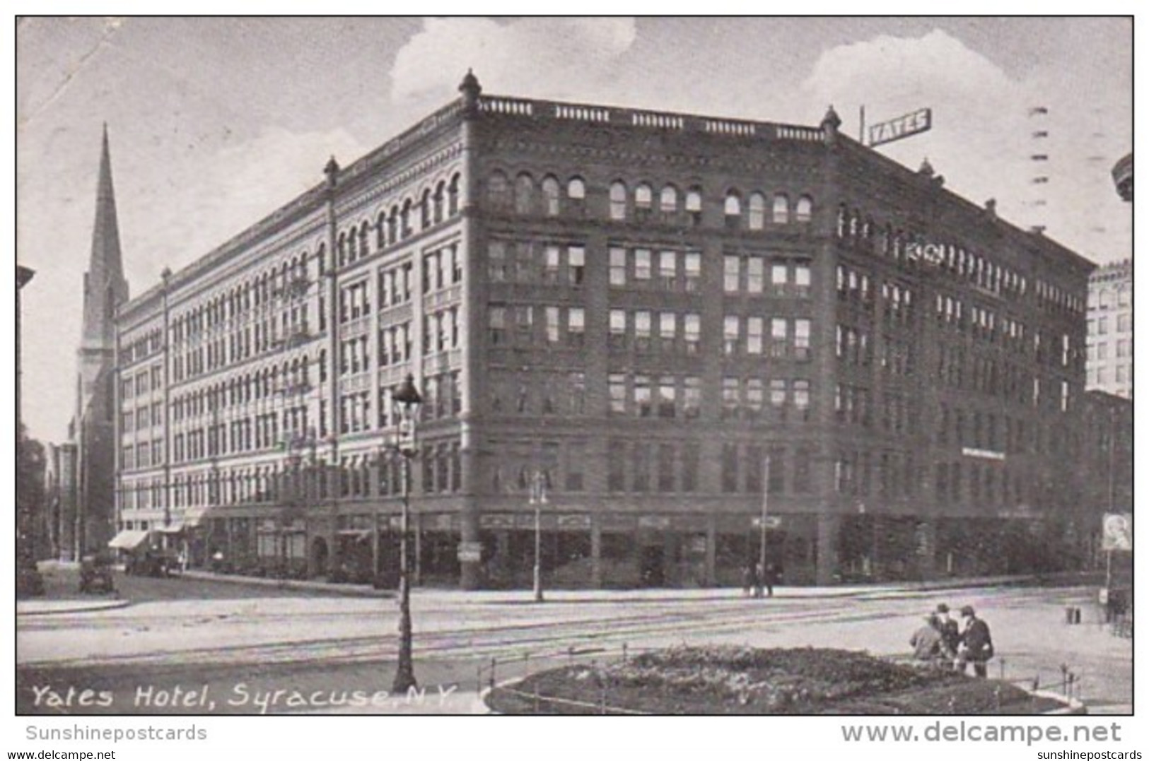 New York Syracuse The Yates Hotel 1908 - Syracuse