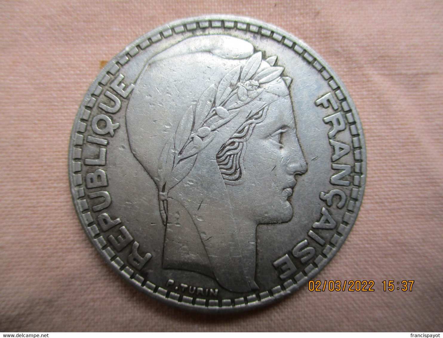France: 20 Francs 1933 - 20 Francs