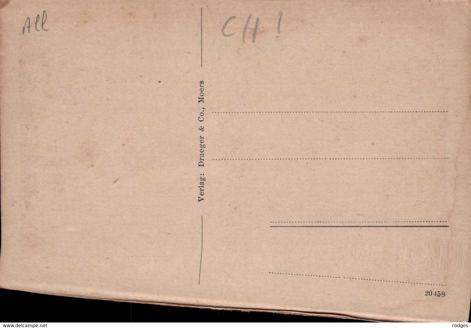 ALLEMAGNE , Cpa MOERS , Partie Am Postamt  (5978) - Mörs