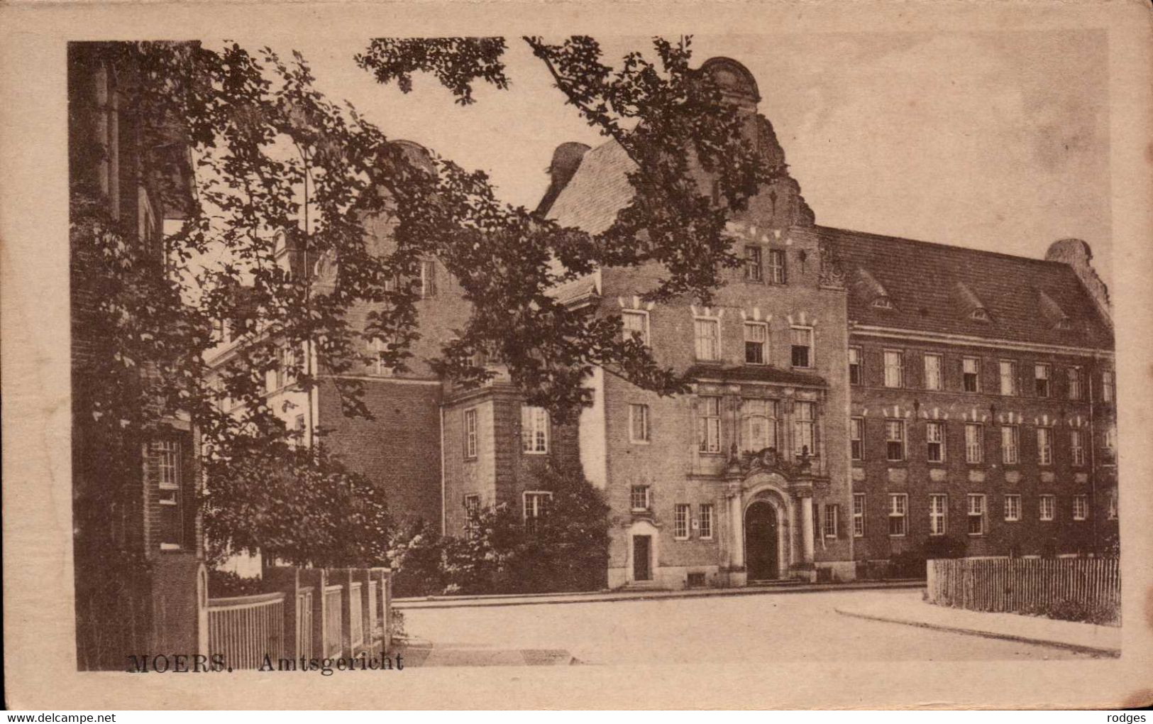 ALLEMAGNE , Cpa MOERS , Amtsgericht  (59890) - Moers