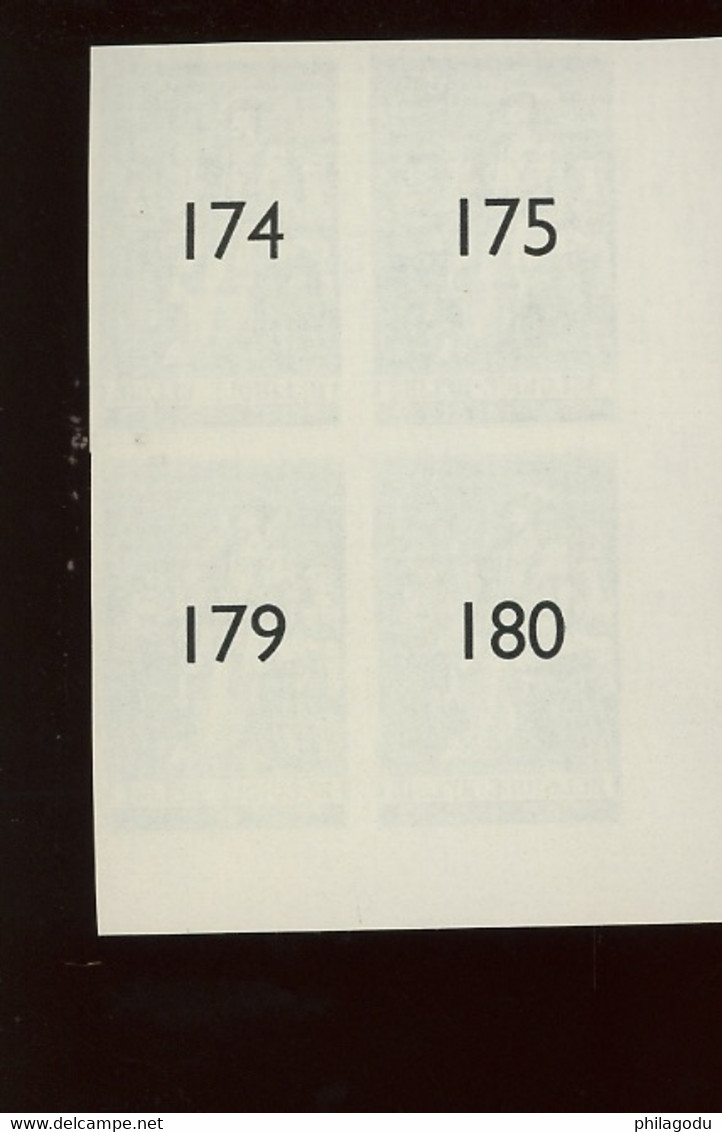 1959.  Yv. 1093 Jour Du Timbre. Stamp DAY  Empereur Carolus V.     Only 28 Blocks Of 4.exist. - 1941-1960