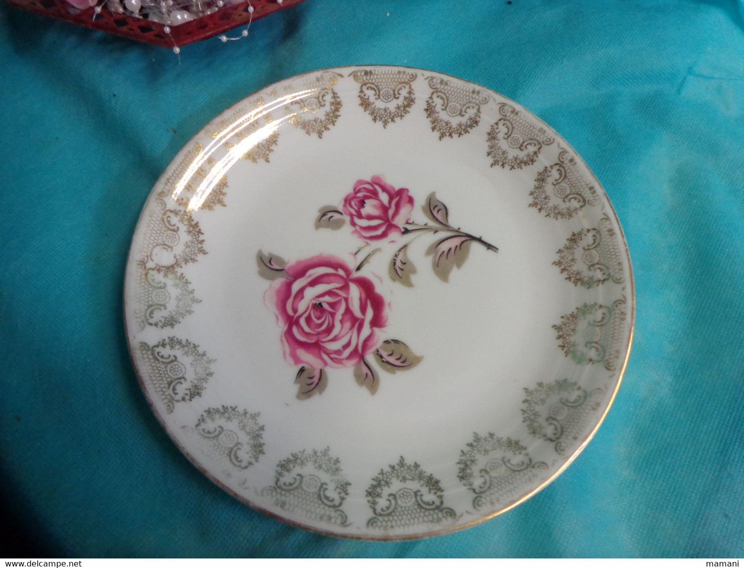 Assiette Decor De Roses - Piatti