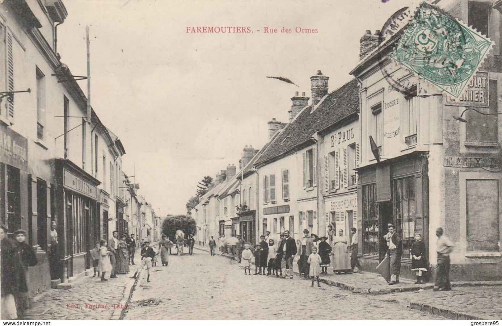 FAREMOUTIERS RUE DES ORMES - Faremoutiers