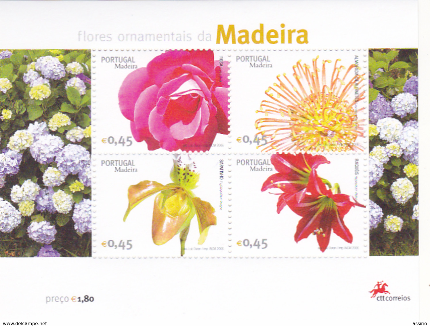 Portugal -Bloco  Novo   Nº 329 - Postmark Collection