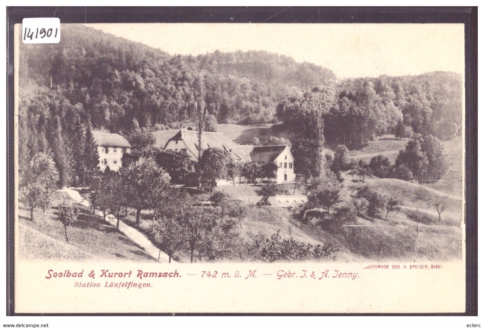 SOOLBAD & KURORT RAMSACH - STATION LÄUFELFINGEN - TB - Läufelfingen