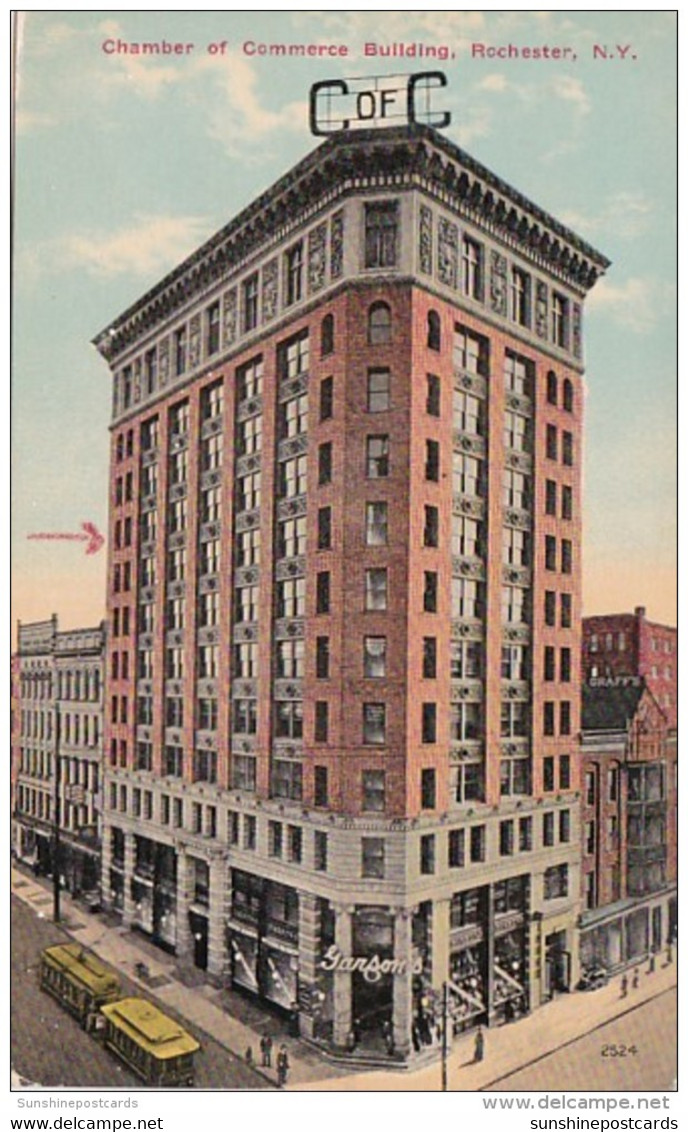 New York Rochester Chamber Of Commerce Building - Rochester