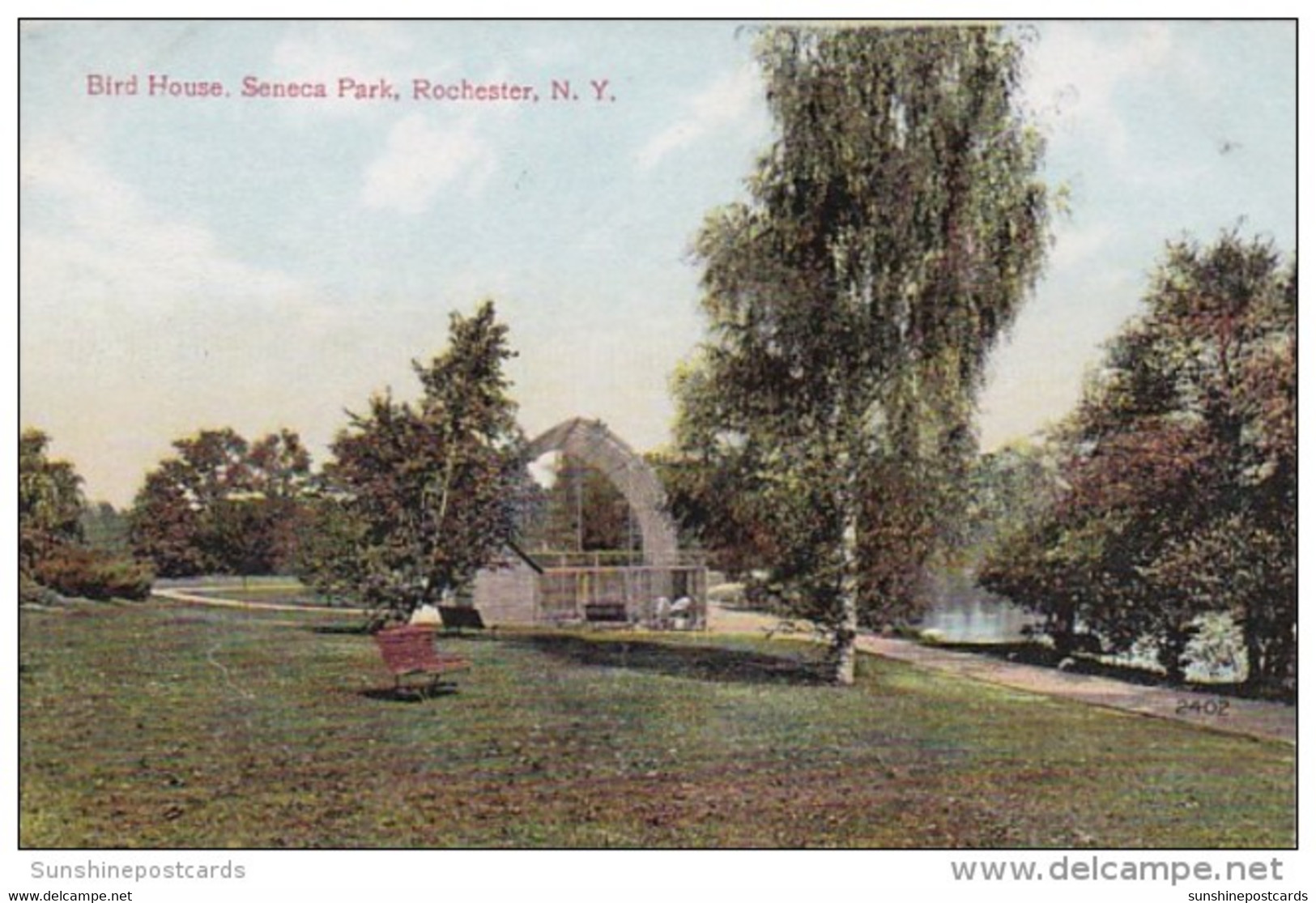 New York Rochester Bird House In Seneca Park - Rochester