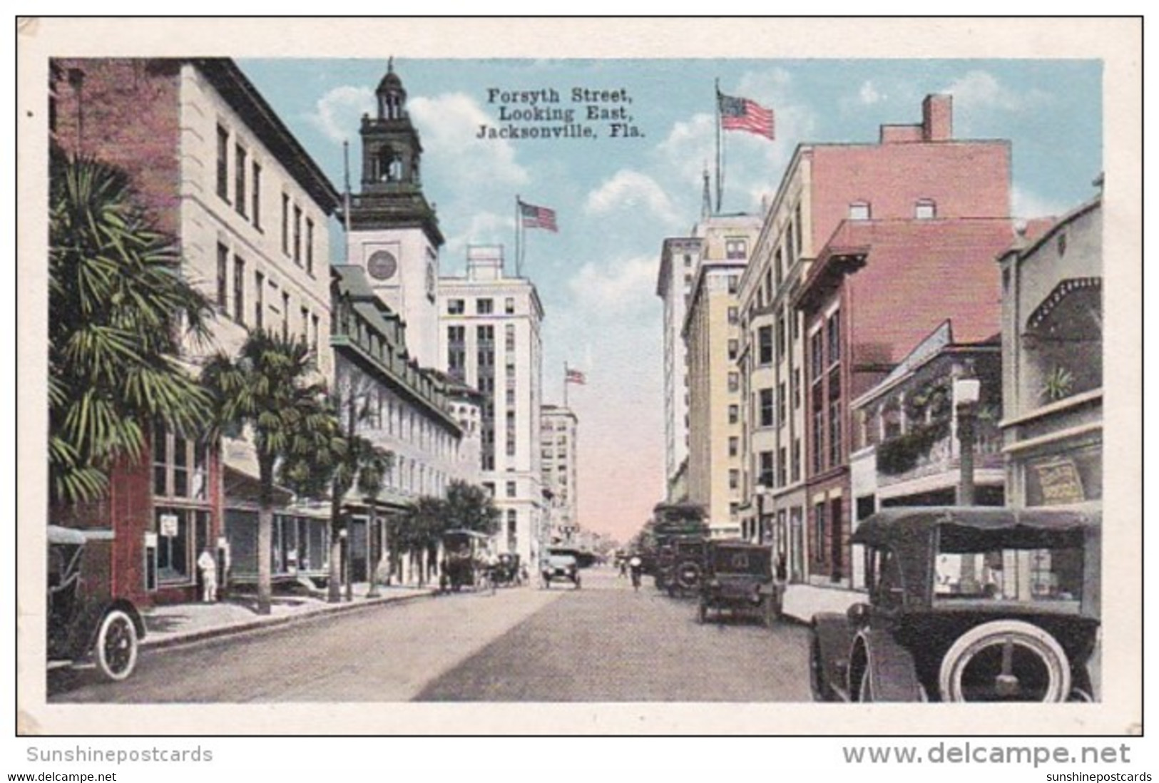 Florida Jacksonville Forsyth Street Looking East - Jacksonville