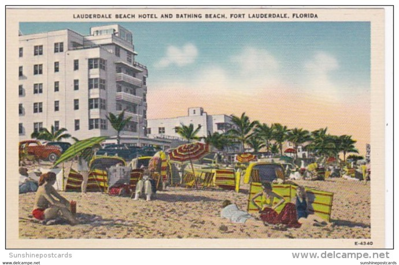 Florida Fort Lauderdale The Lauderdale Beach Hotel And Bathing Beach - Fort Lauderdale