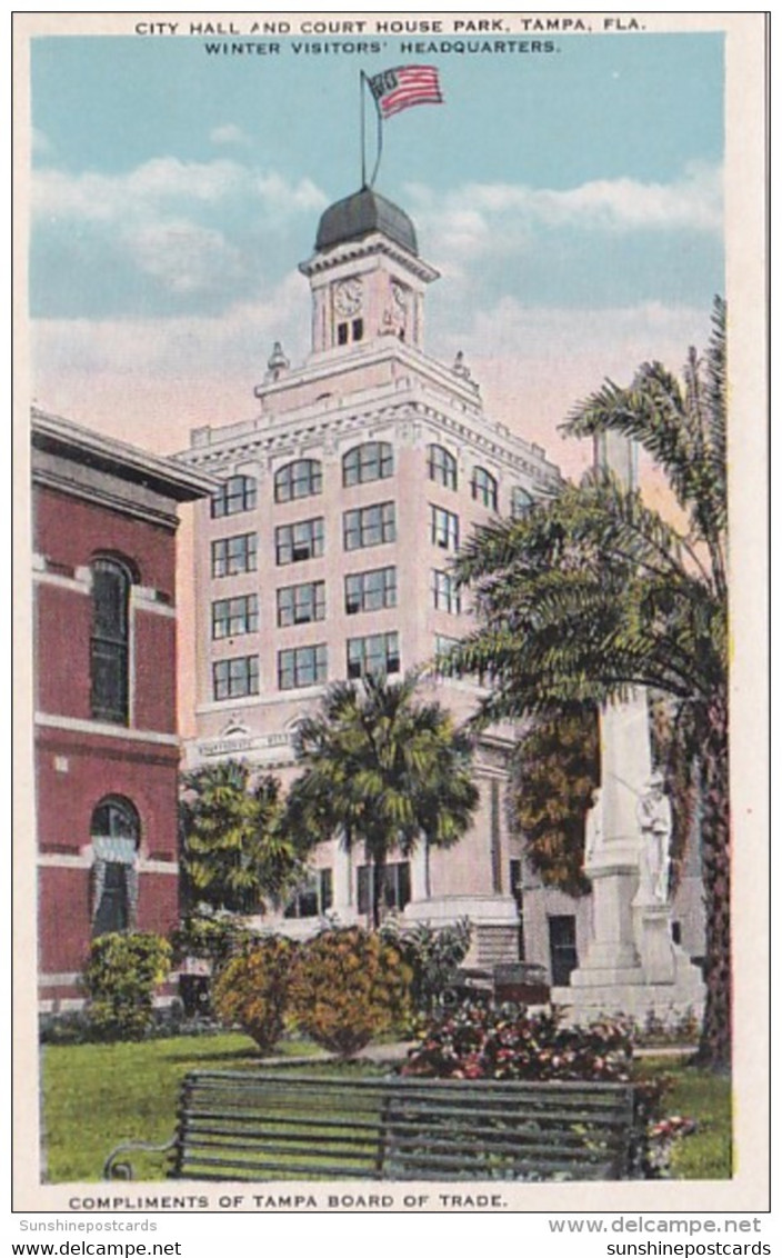 Florida Tampa City Hall And Court House - Tampa