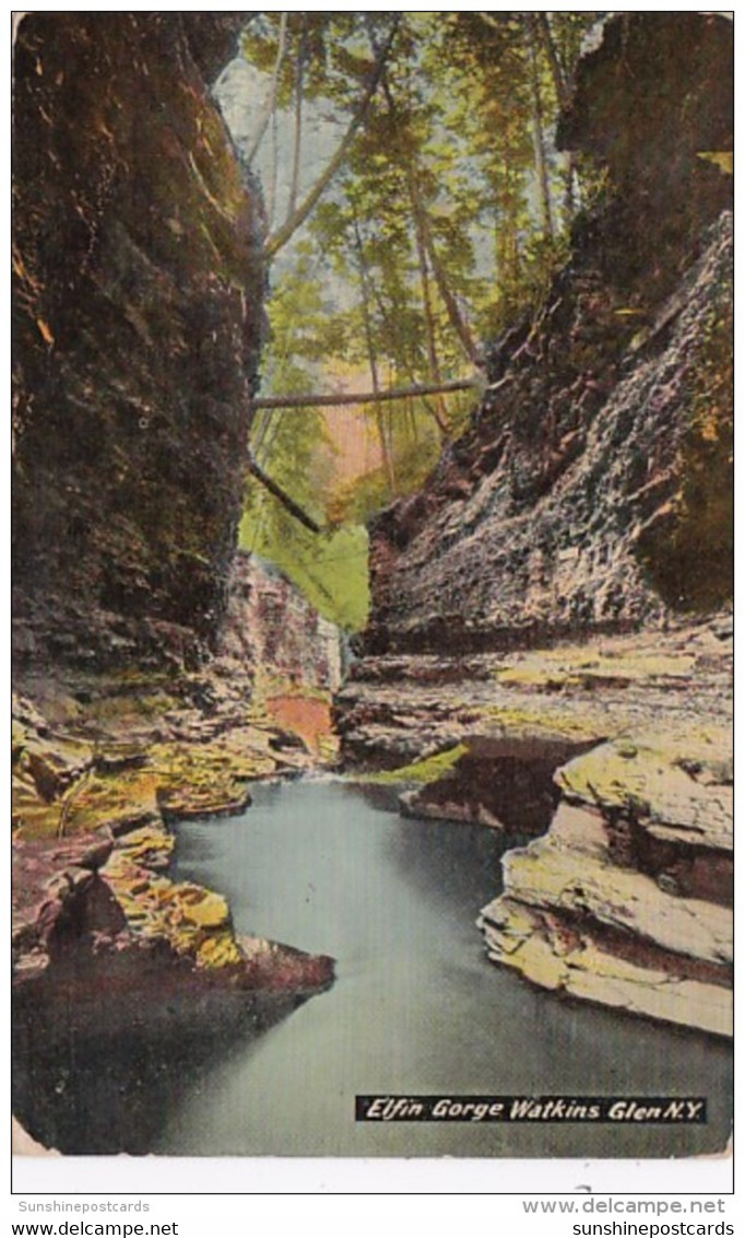 New York Watkins Glen Elfin Gorge - Adirondack