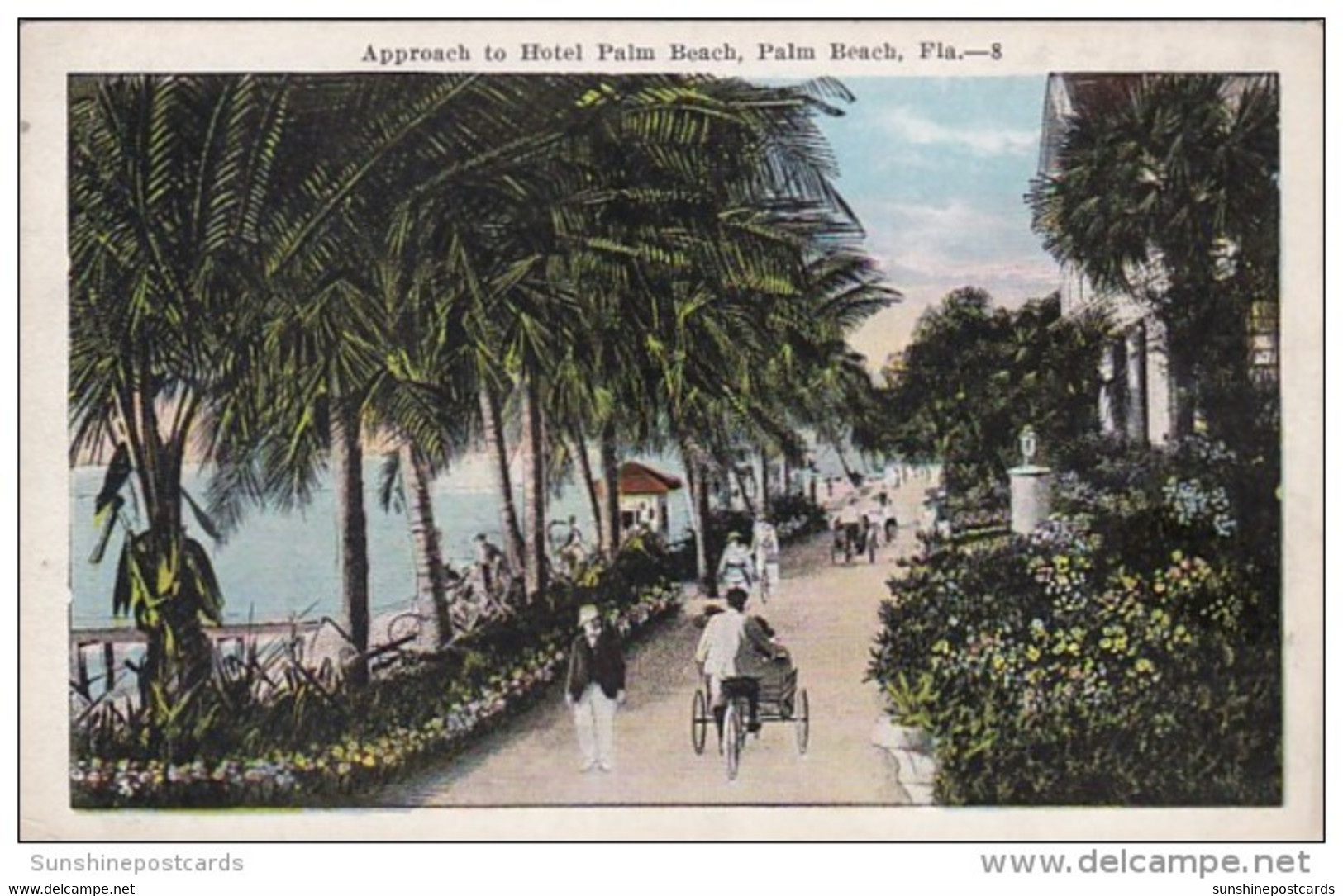 Florida Palm Beach Approach To Hotel Palm Beach - Palm Beach
