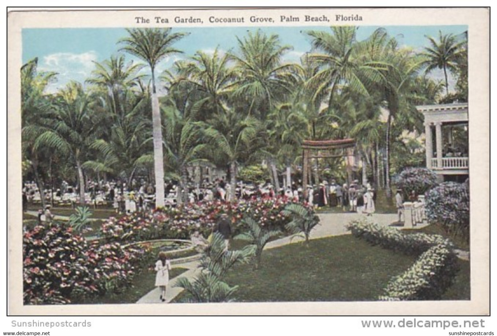 Florida Palm Beach The Tea Garden Cocoanut Grove - Palm Beach