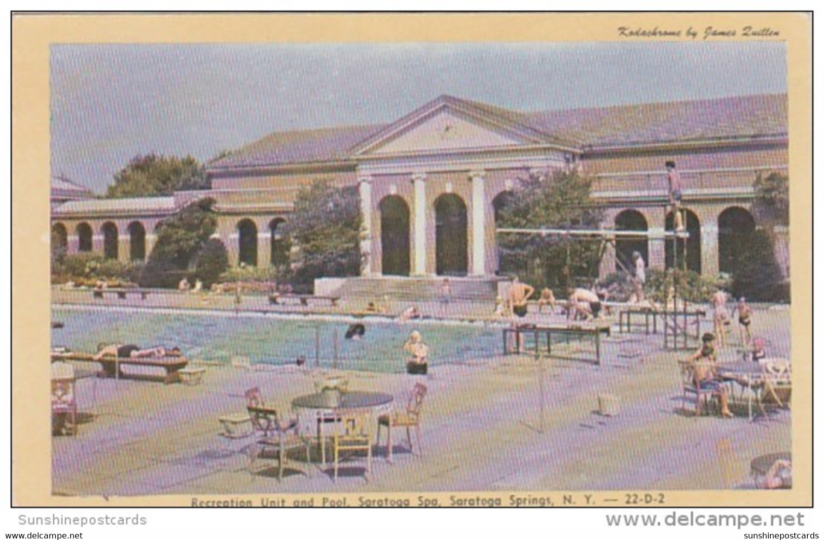 New York Saratoga Springs Recreation Unit And Pool Saratoga Spa Dexter Press - Saratoga Springs