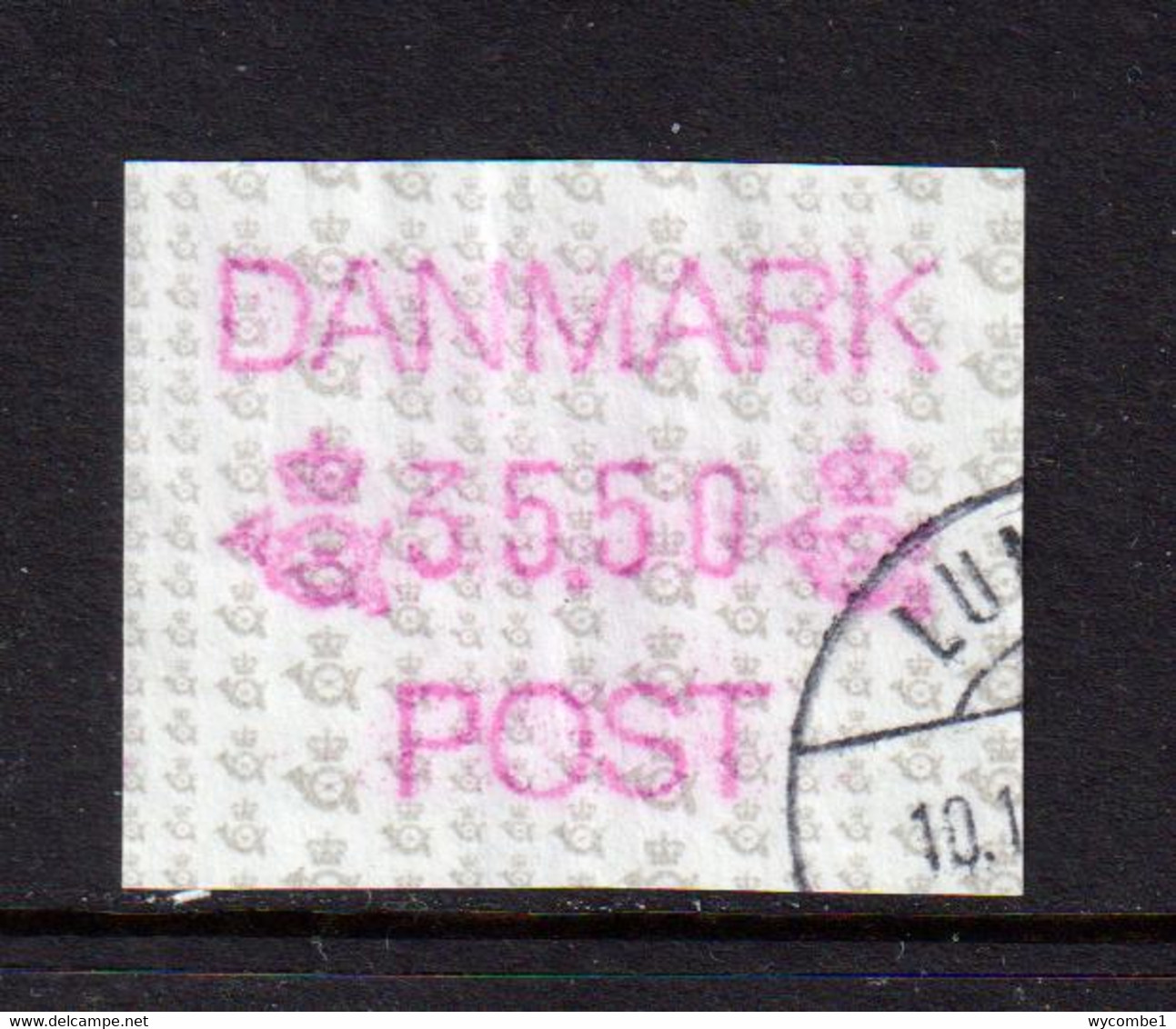 DENMARK - 1990 Frama Label Value As Shown Used As Scan - Automatenmarken [ATM]