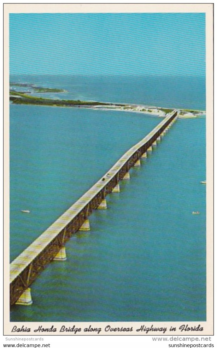 Florida Keys Bahia Honda Bridge Along Overseas Highway - Key West & The Keys