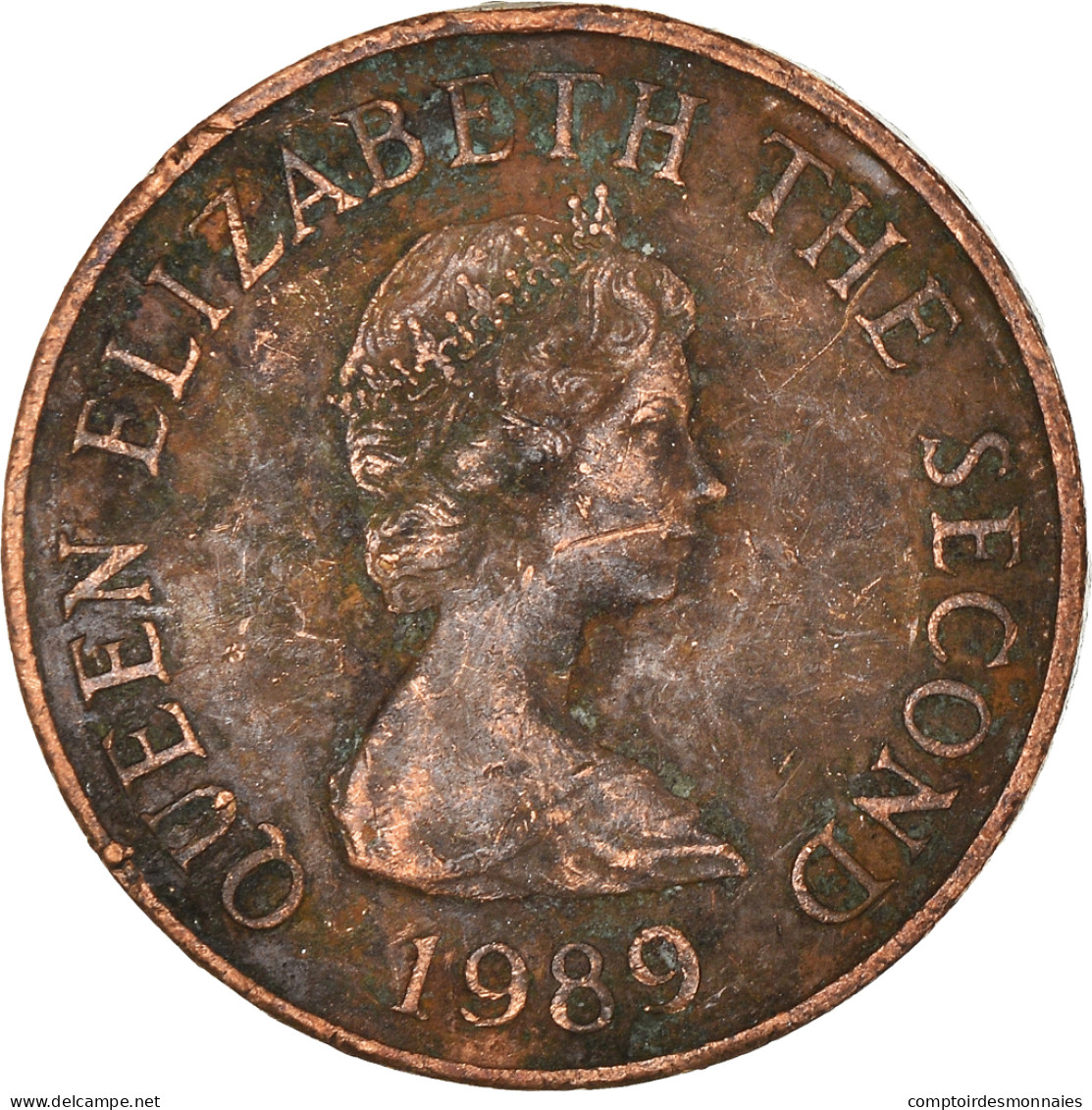 Monnaie, Jersey, Penny, 1989 - Jersey