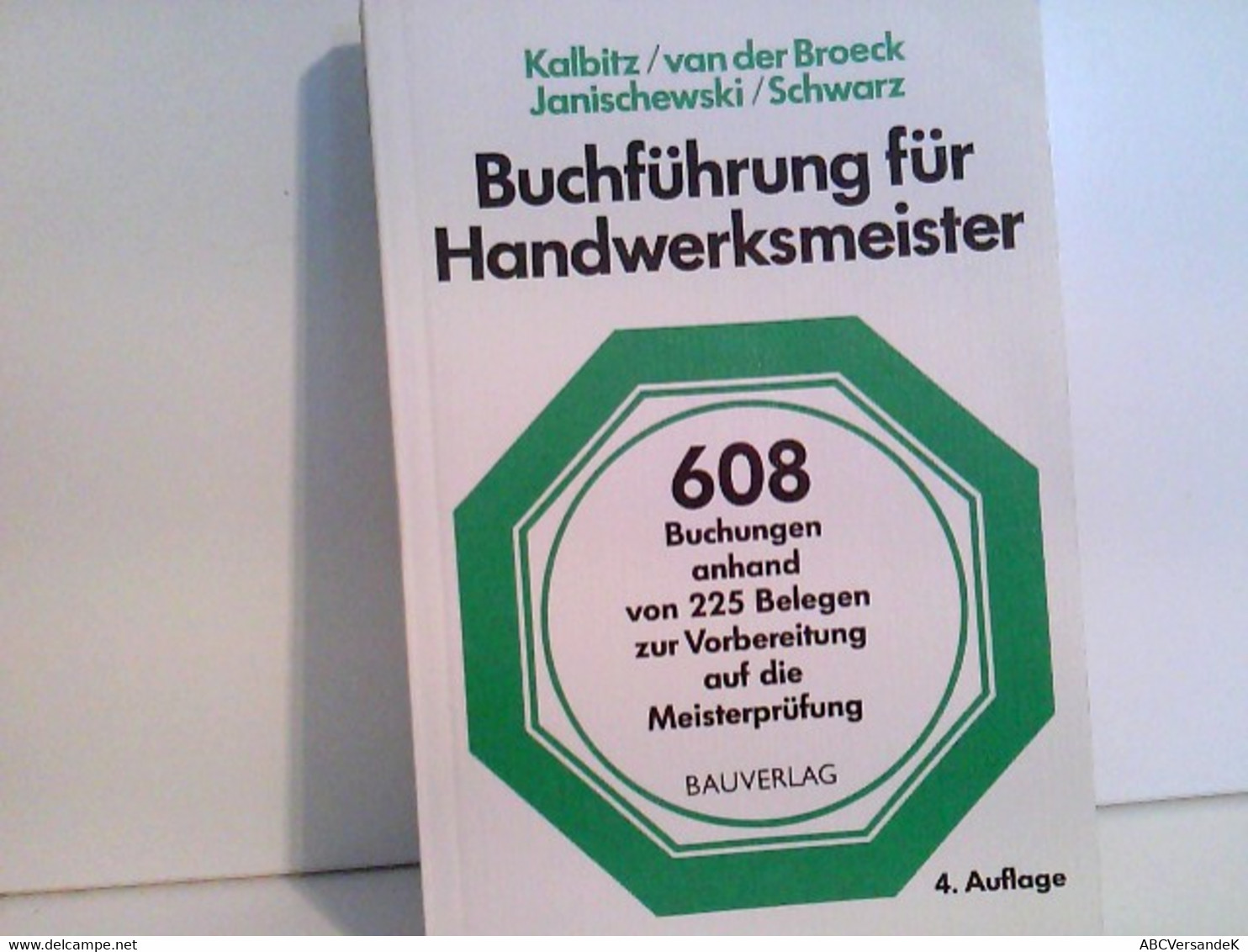 Buchführung Für Handwerksmeister. - Schoolboeken