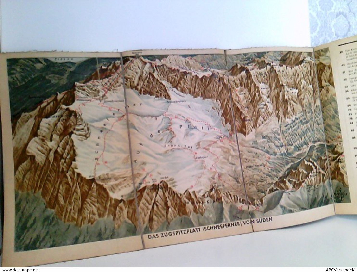 Das Zugspitzblatt (Schneeferner) Von Süden. - Deutschland Gesamt