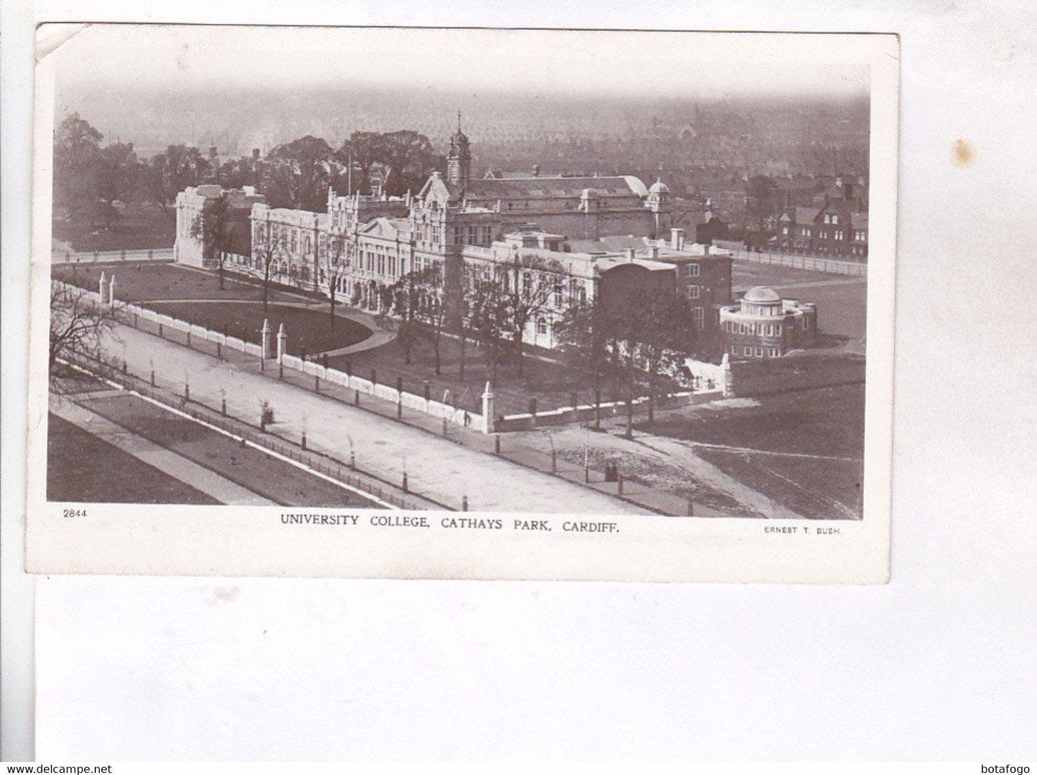 CPA    PHOTO CARDIFF, UNIVERSITY COLLEGE , CATHAYS PARK (voir Timbre) - Cardiganshire