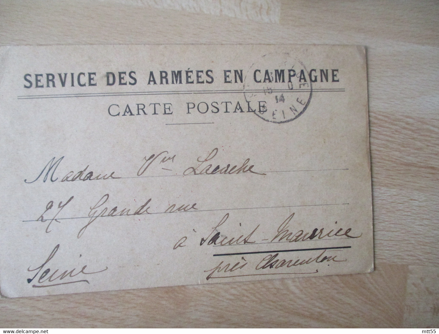 1914 Hopital Auxiliaire 3 Bon Pasteur Nancy Situation Description Blessure Poilu Franchise Postale - Guerra De 1914-18