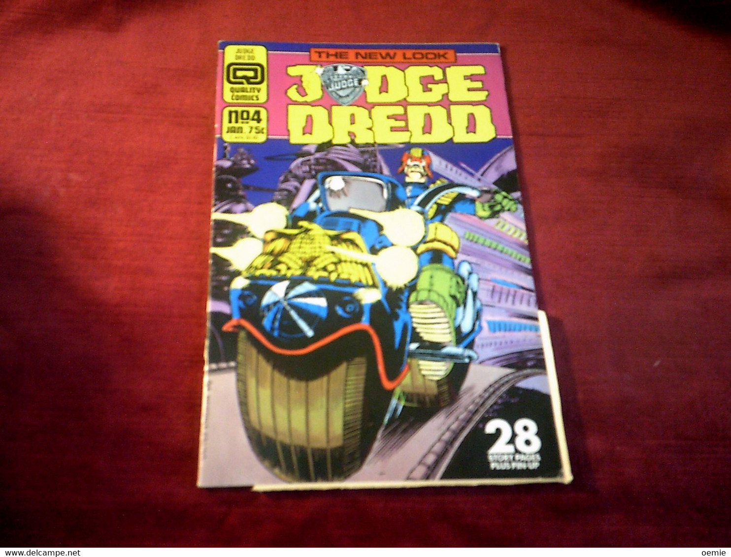 JUDGE DREDD    N° 4  JAN    ( 1987 ) - Andere Verleger