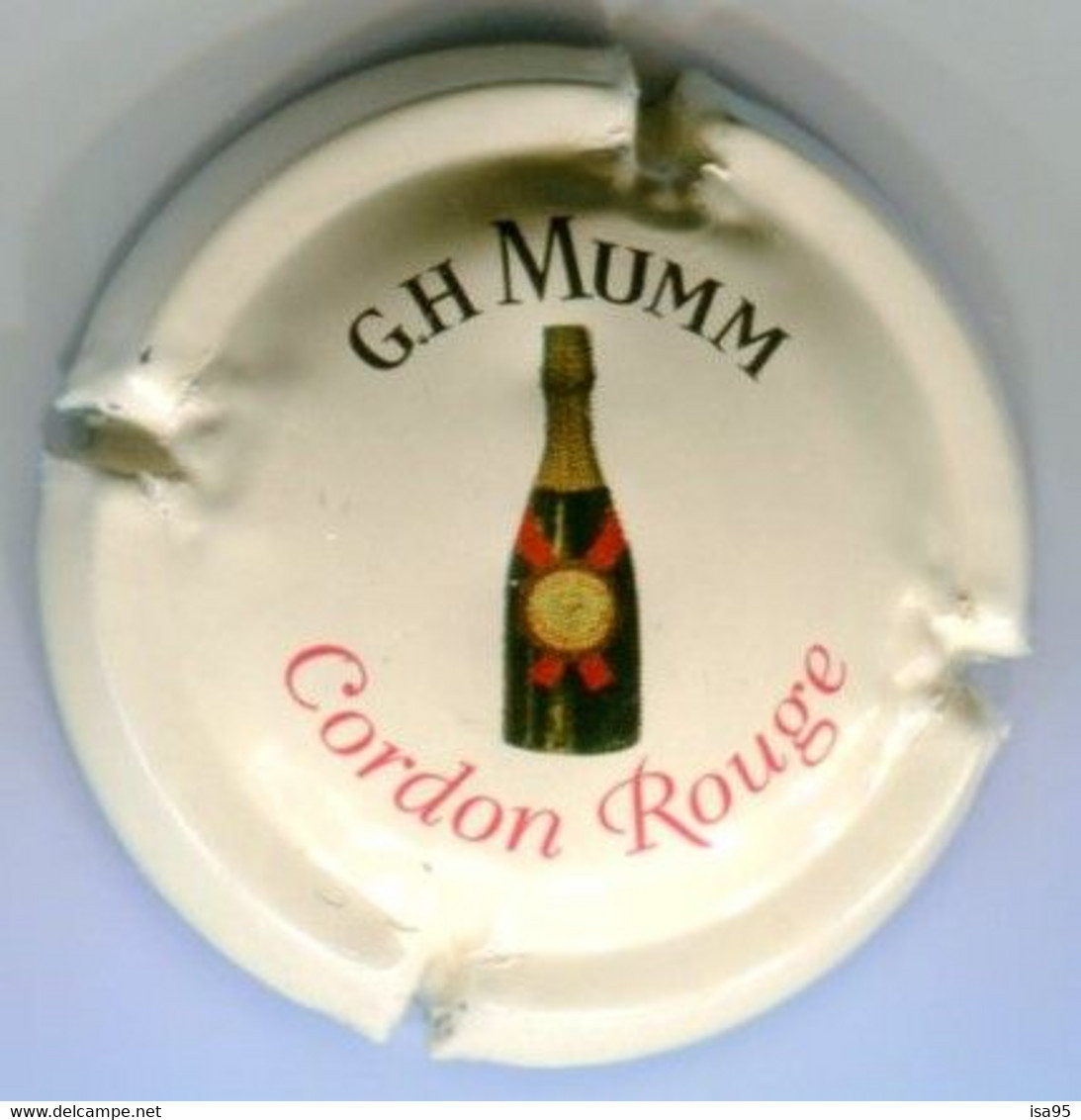 CAPSULE-CHAMPAGNE MUMM N°151 Fond Crème Int. Peint - Mumm GH