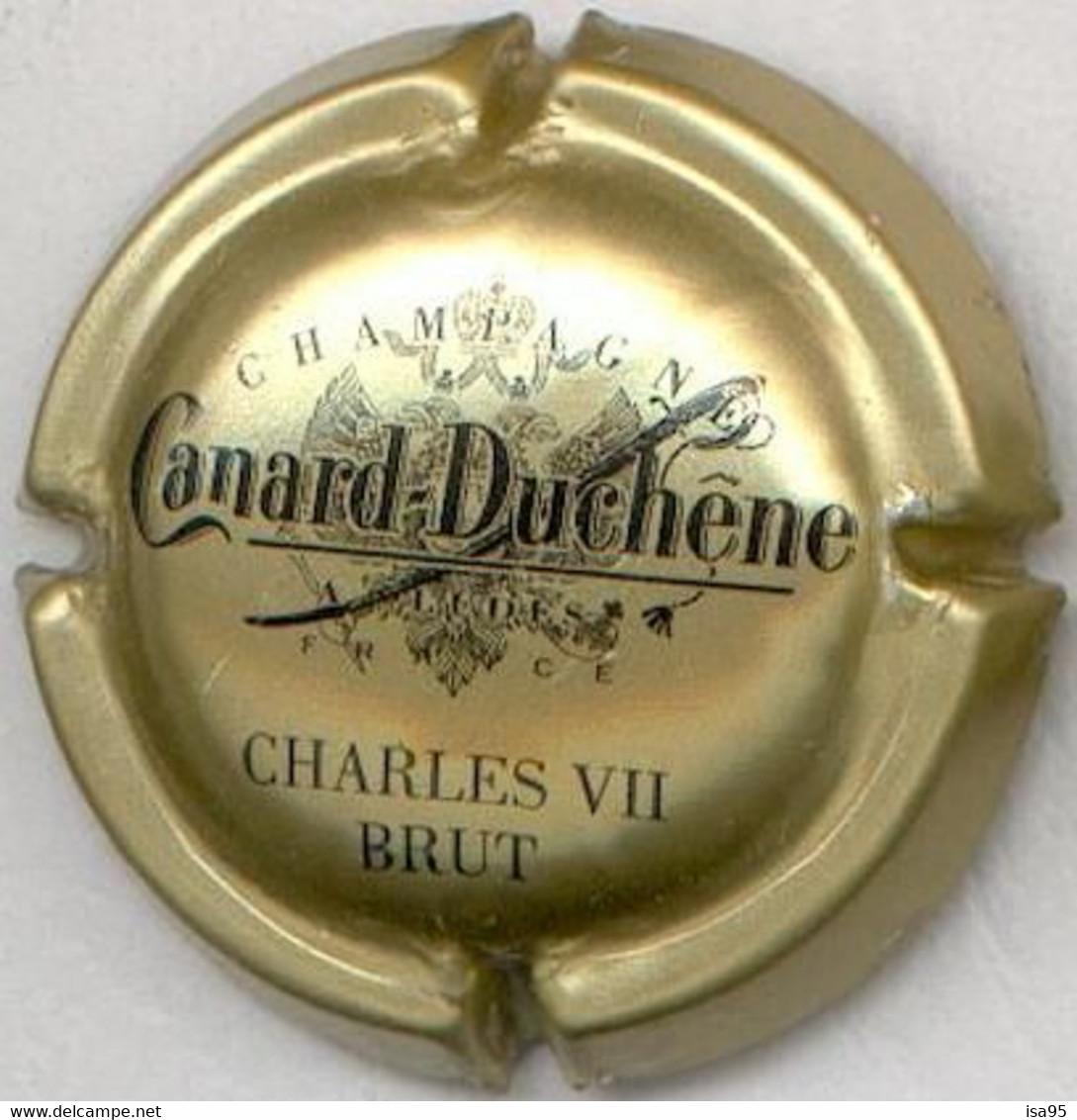 CAPSULE-CHAMPAGNE CANARD-DUCHENE N°70 CHARLES IIV OR - Canard Duchêne