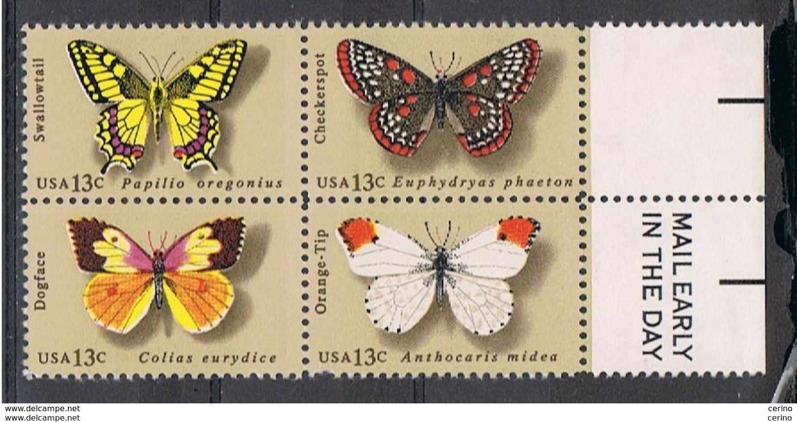 U.S.A.:  1977  KOMPLET  SET  4  UNUSED  STAMPS  -  YV/TELL. 1160/63 - Tiras Cómicas & Múltiples