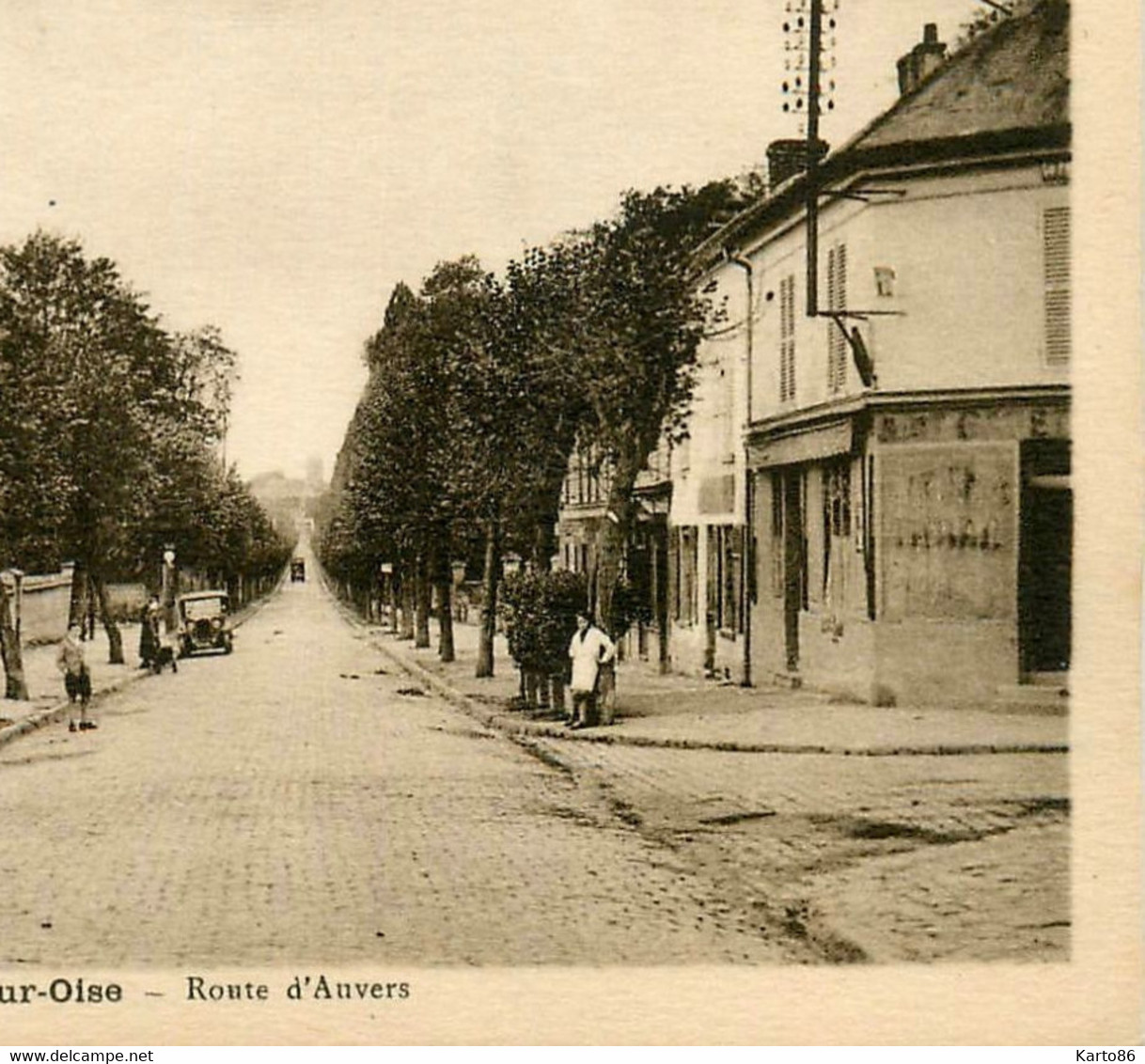 Méry Sur Oise * Débit De Tabac Tabacs TABAC , Route D'auvers * Restaurant Maison R. GERARD - Mery Sur Oise