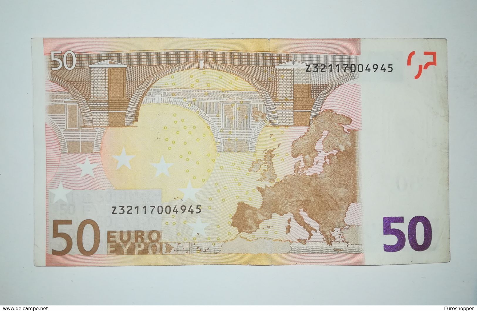 EURO - BELGIUM 50 EURO (Z) T005 Sign DUISENBERG - 50 Euro