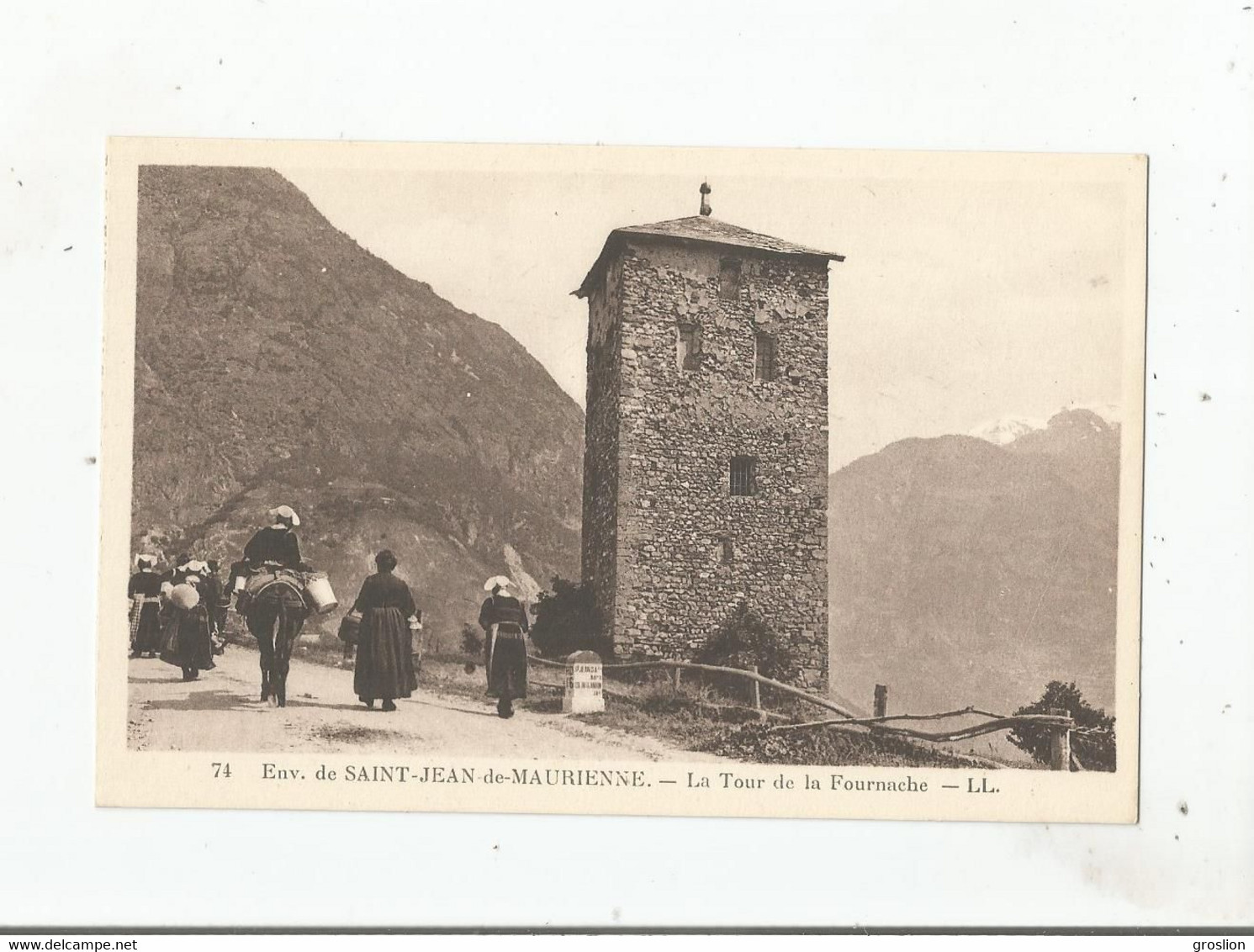 ENVIRONS DE SAINT JEAN DE MAURIENNE 74 LA TOUR DE FOURNACHE (FEMMES EN COSTUMES LOCAUX) - Saint Michel De Maurienne