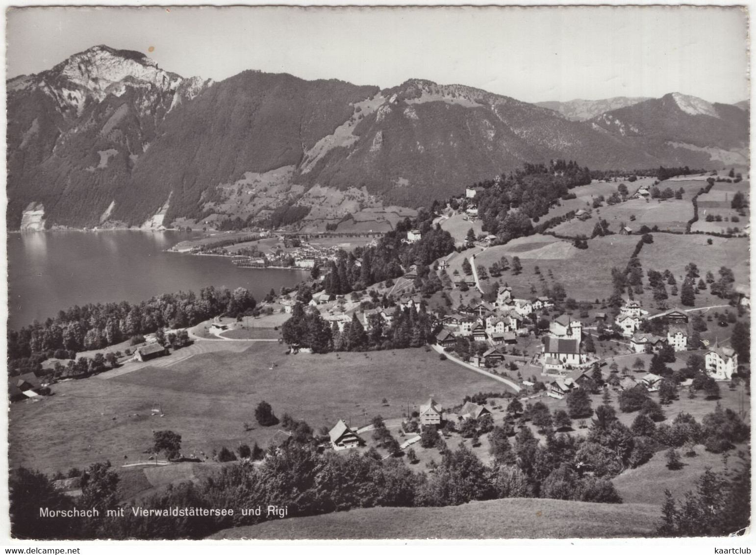 Morschach Mit Vierwaldstättersee Und Rigi - (SZ, Suisse/Schweiz/CH) - 1969 - Morschach