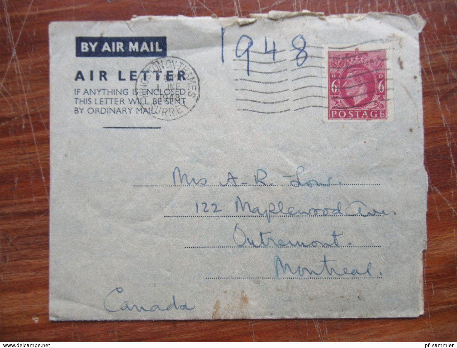 Alle Welt Air Letter / Aerogramme 20 Stück Ab 1953 - Anfang 1960er Jahre Indien Mit Zusatzfrankatur! - Lots & Kiloware (max. 999 Stück)