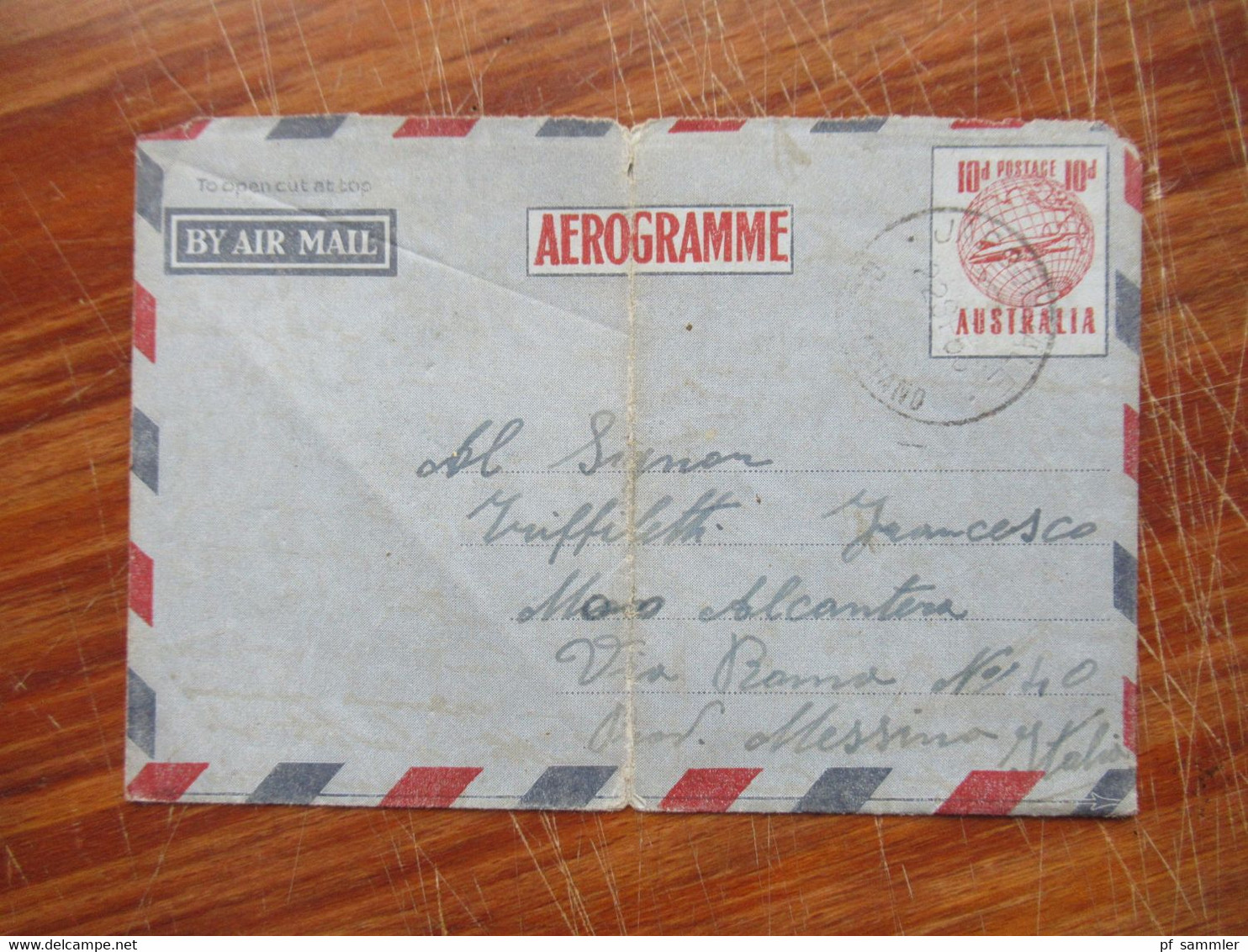 Alle Welt Air Letter / Aerogramme 20 Stück ab 1953 - Anfang 1960er Jahre Indien mit Zusatzfrankatur!