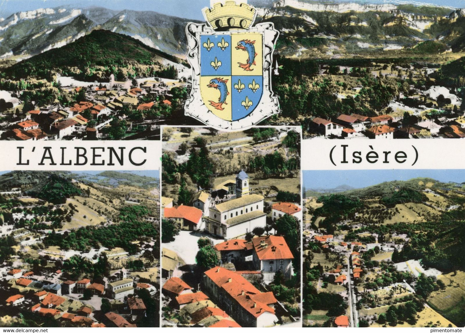 L'ALBENC VUE AERIENNE - L'Albenc