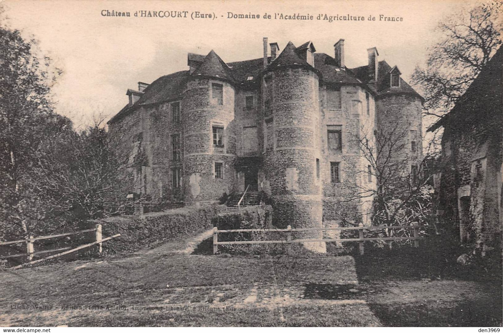 Château D'HARCOURT (Eure) - Domaine De L'Académie D'Agriculture De France - Harcourt