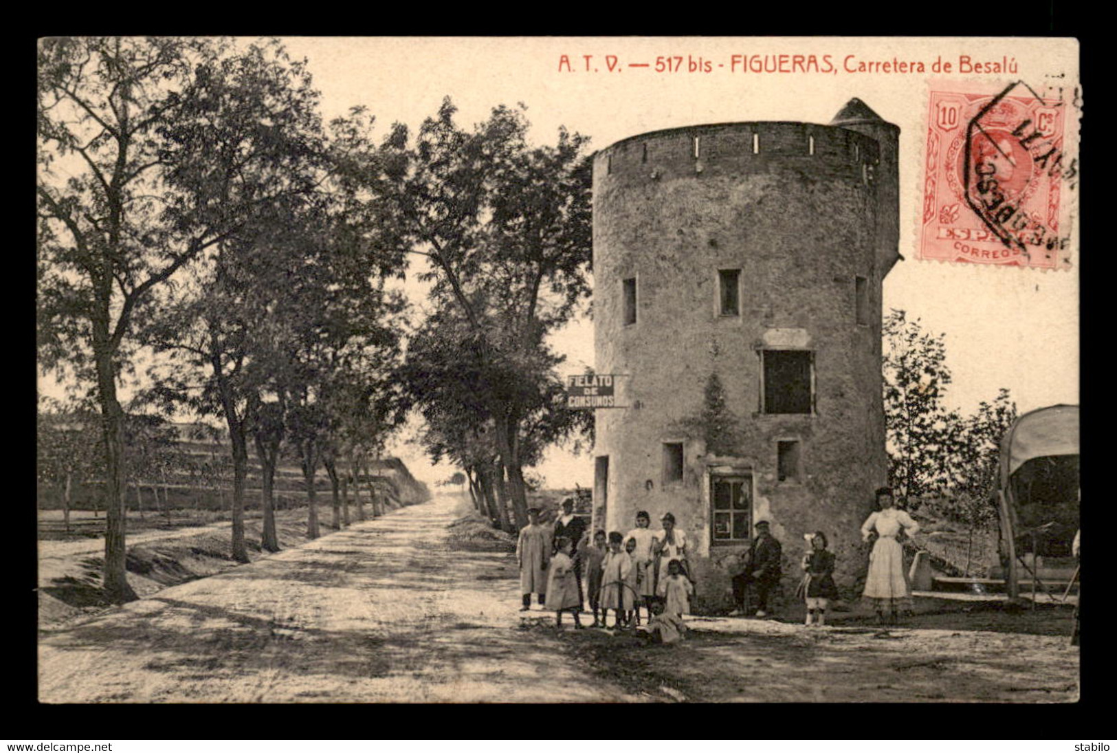 ESPAGNE - FIGUERAS - CARRETERA DE BESALU - Other & Unclassified