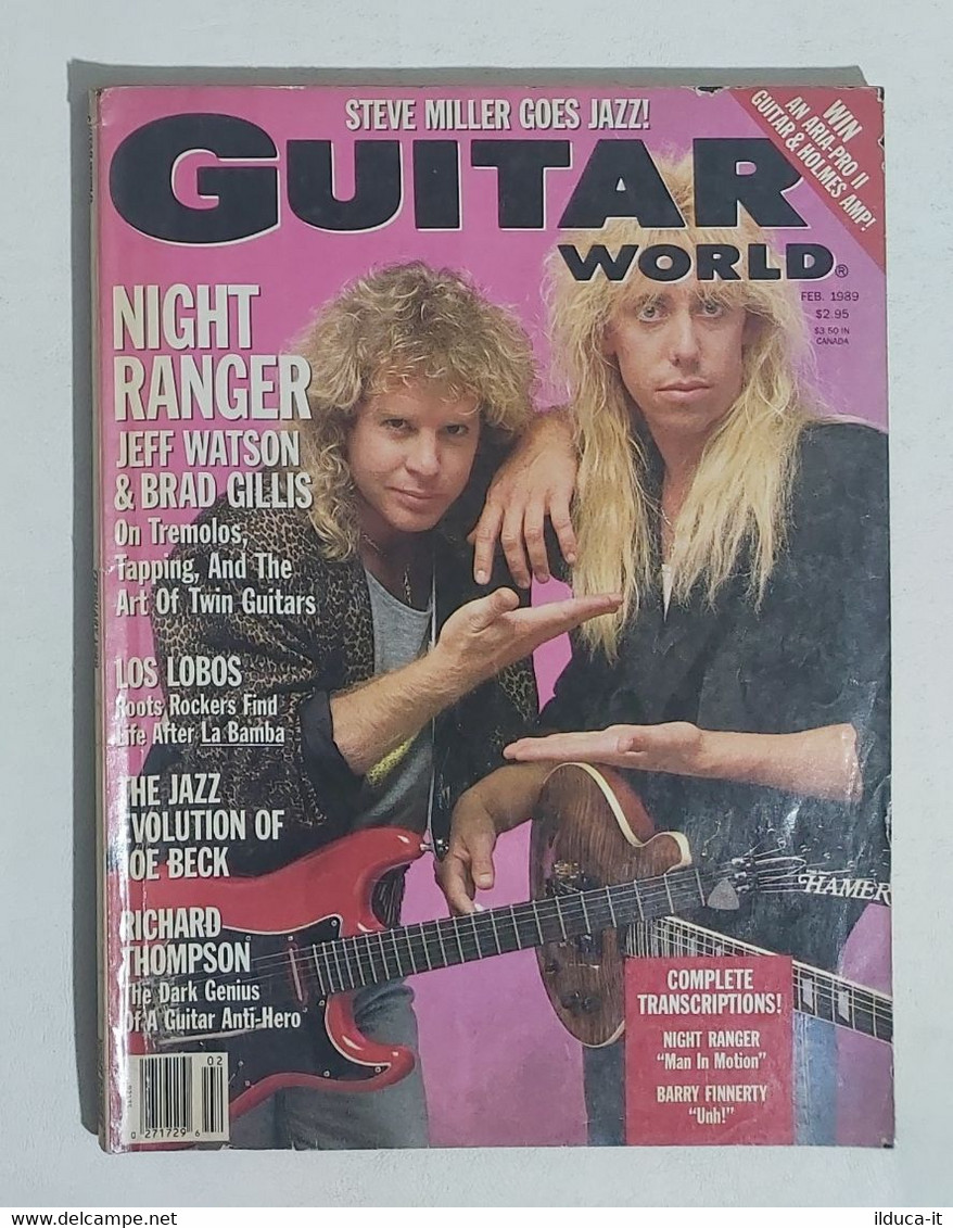 02780 GUITAR WORLD - 02/1989 - Night Ranger - Other & Unclassified