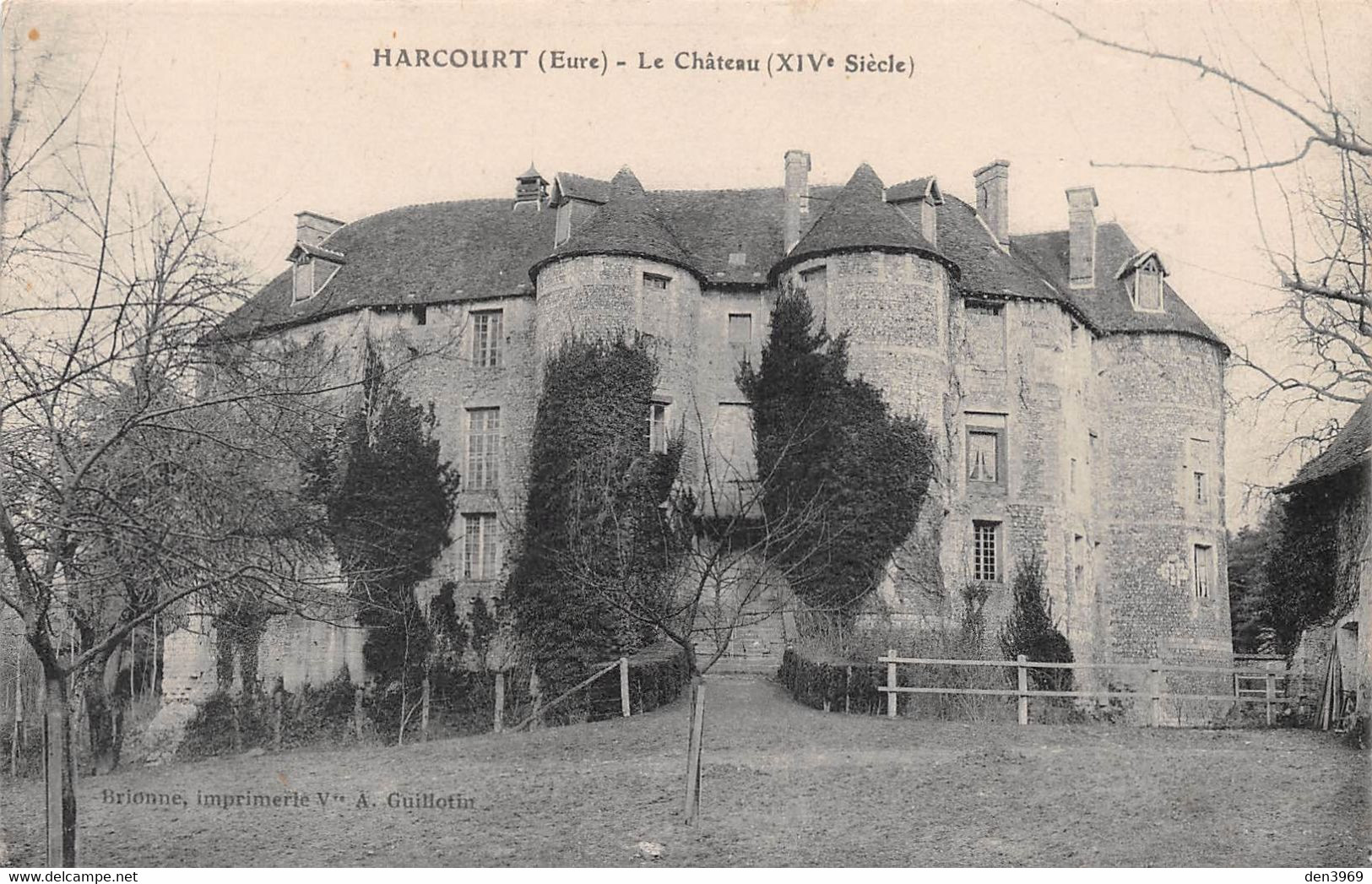 HARCOURT (Eure) - Le Château - Harcourt