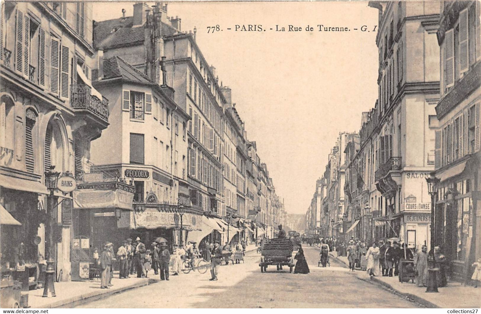 PARIS-75003-LA RUE DE TURENNE - Arrondissement: 03