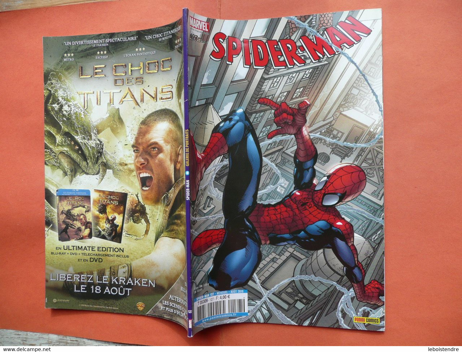 SPIDERMAN V2 SPIDER-MAN N 127 AOUT 2010 PANINI COMICS MARVEL - Spiderman