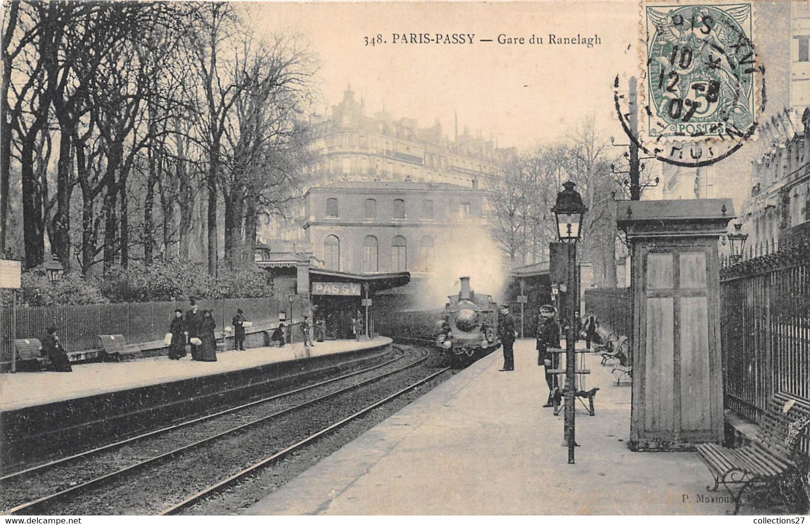 PARIS-GARE DU RANELAGH - PARIS 75016 - Stations, Underground