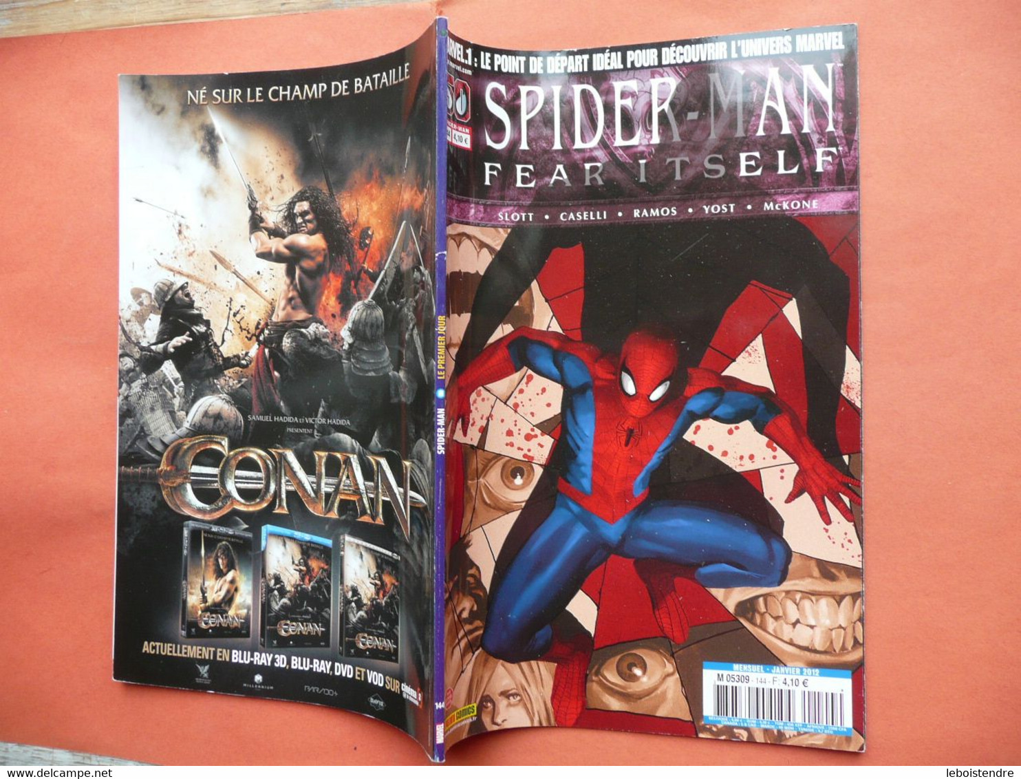 SPIDERMAN V2 SPIDER-MAN N 144 JANVIER 2012 PANINI COMICS MARVEL - Spiderman